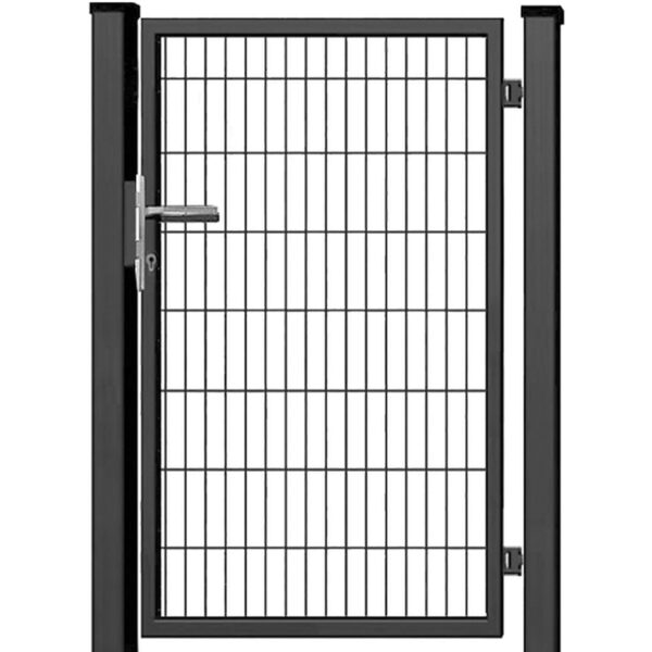 Furtka ogrodowa SX 656 - 100cm x 150cm - Antracyt - Ikona - OtoSiatka.pl